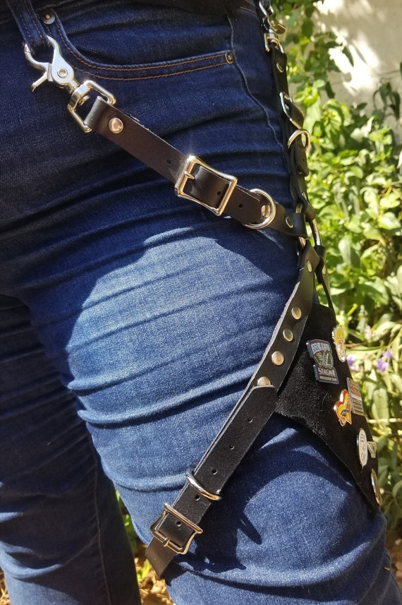 Pin on Leather harness