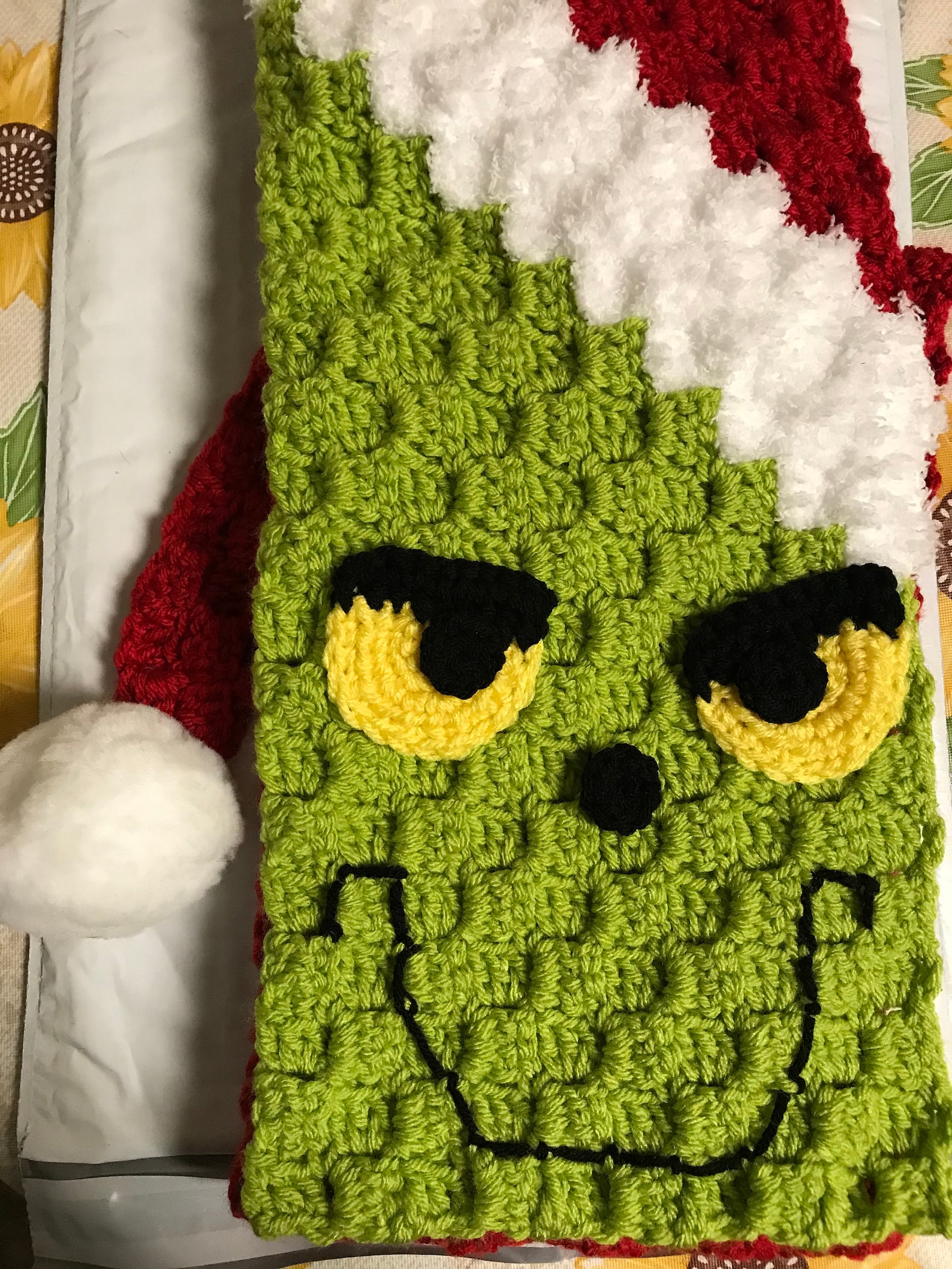 Grinch Scarf Etsy