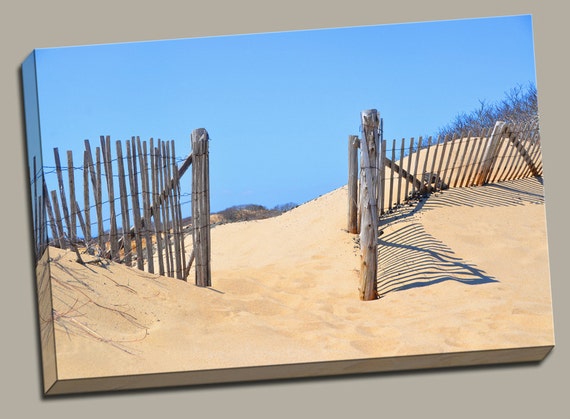 beach fence gallery wrap