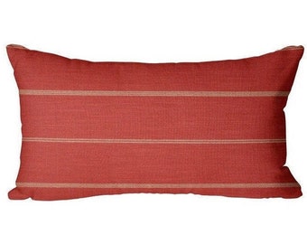 Handmade Pillows Global Style West Cranberry Throw Pillow Cover Textured