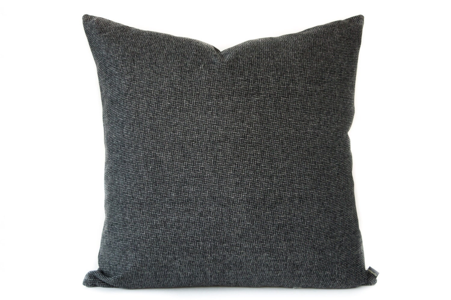gray and black pillows