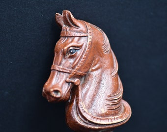 Vintage Mid-century Syroco Horse Head Bottle Opener