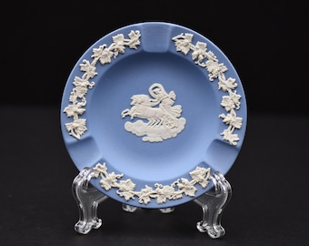 Cinzeiro vintage Wedgwood "Azul" em Jaspe, 1955