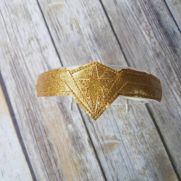 New Wonder Woman inspired headband, wonder woman costume, wonder woman birthday party