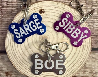 Personalized Bone-Shaped Dog Tag