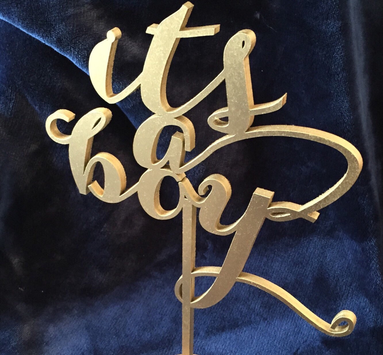 It's a Boy Cake Topper Baby Boy Cake Topper Baby Etsy