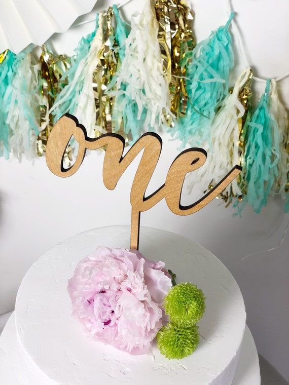 Eerste Verjaardag Taart Topper Cake Smash Taart Topper Cake Etsy