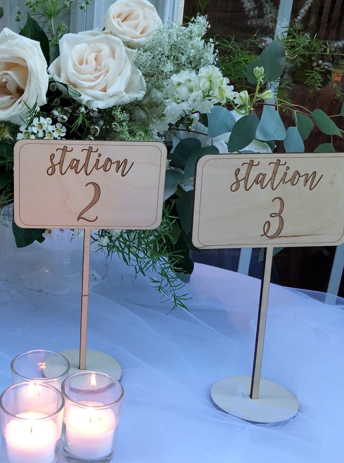 Set of 7 Banquet Signs Buffet Table Signs Thanksgiving Etsy