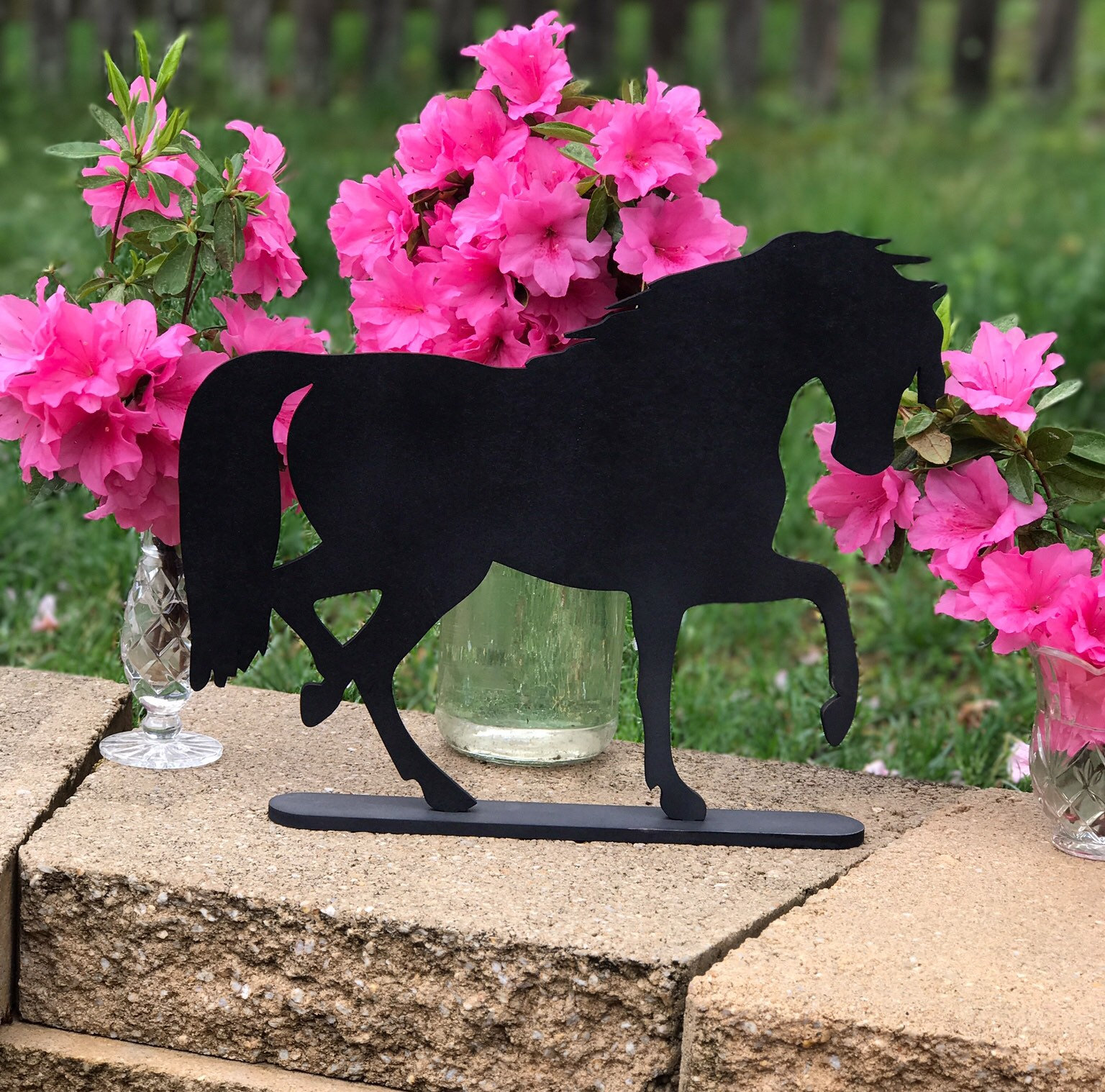 Laser Cut Horse Silhouette Horse Race Table Decor Derby Themed Party Decor Horse Themed Party Decor Kentucky Derby Party