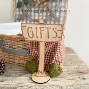 Gifts table sign  - Camping Themed Baby Shower - Camping Themed Baby Shower/ Camping Birthday Decor/ Gifts Sign