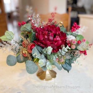 Christmas floral centerpieces deals