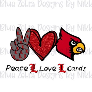 Louisville Cardinals Love 2European Style Bracelet-Football Basketball Baseball Go Cards Alumni University of Louisvilleby TLCcharms