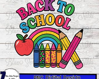 back to school ,teacher, first day of school, school, rainbow leopard , rainbow, Sublimation, DTF,