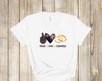 Custom color Peace Love Wedding , bachelorette, Sublimation, PNG,