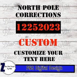 Matching Family Christmas Svg png , North Pole Corrections,  sublimation, Funny Family Christmas, Family Christmas, Family Christmas Shirts