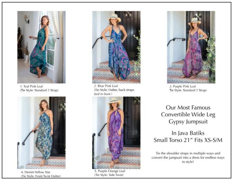Harem Jumpsuit, Beach Cover Up, Jumpsuit Women, Bohemian Clothing ...