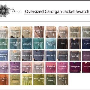 All Season Open Front Cardigan, 44 colors Women's Casual Formal Wear, Luxury Sheer Knit Wrap, Soft Airy Knit Comfy Cardigan, One size image 2