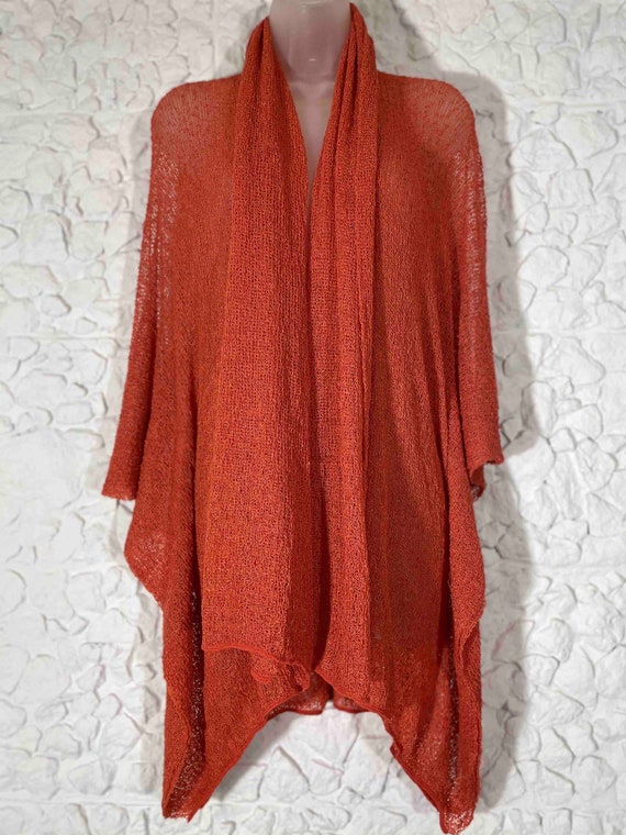Orange 111 Versatile Cardigan Wrap 