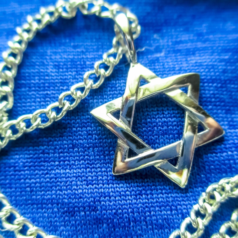 Mini Magen David Charm image 1