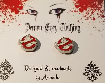 Ghostbusters earrings