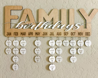 Download Family Birthday Board Svg Etsy