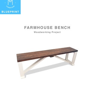 Build Instructions for a Farmhouse Bench image 1