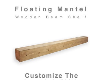 Fireplace Mantle, Wood Beam Mantel, Mantel Shelf, Mantle Beam, Fireplace Beam, Floating Shelf, Mantle