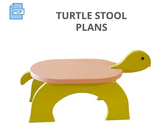 Turtle Animal Stool Plans a Woodworking Project Plan