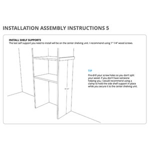 Build Instructions for a Bedroom Closet image 5