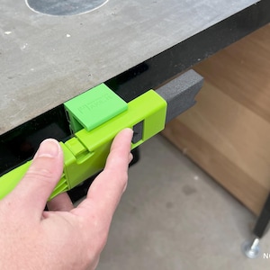 Tischsäge Schiebestock Clip: Magnetische Wandhalterung für Bow Produkte MINI PushPRO