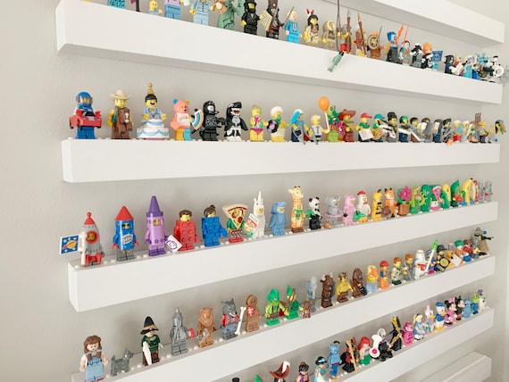 Etsy lego minifigure display sale