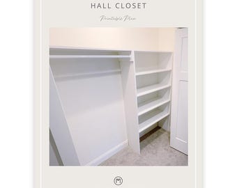 Bauanleitung für eine Garderobe mit herausnehmbarem Regal