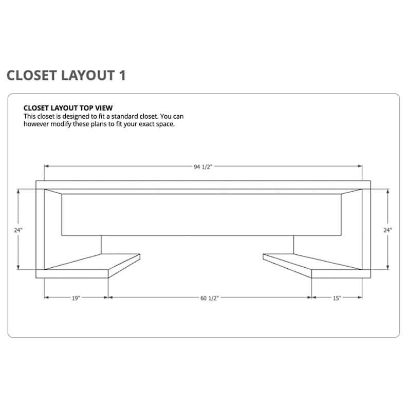 Build Instructions for a Bedroom Closet image 4