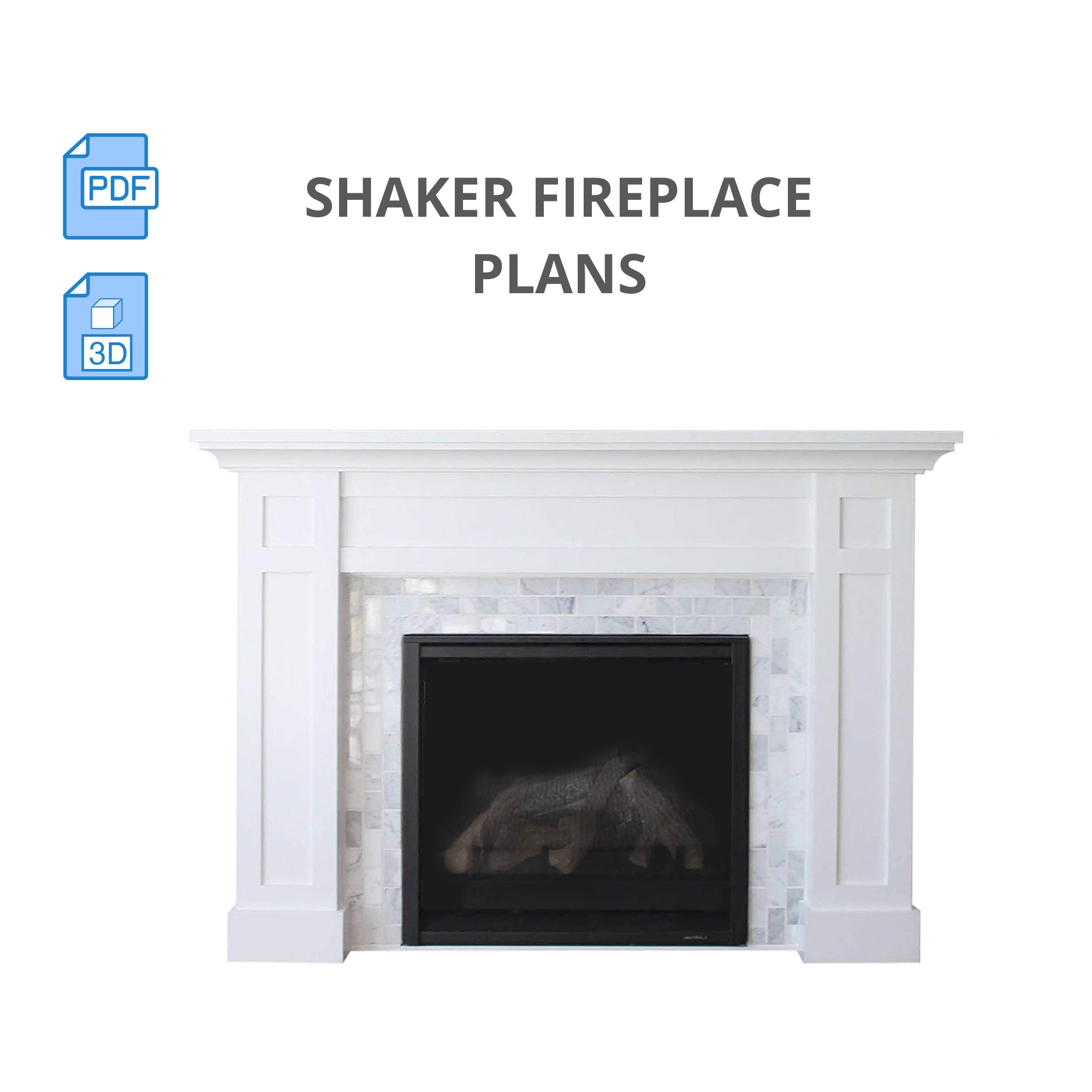How To Build A Shaker Fireplace Mantel And Surround