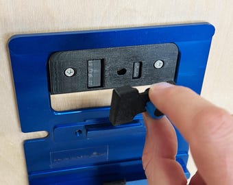TSO-Wandhalterung & Kippschutzvorrichtung: Festool GRS-16 PE Vierkant-Aufbewahrung