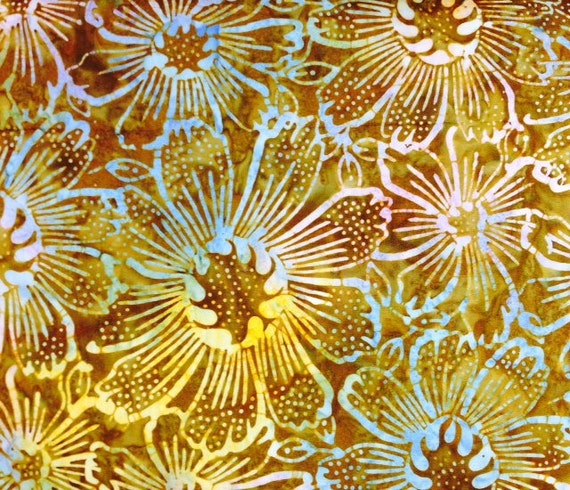 Timeless Treasures TONGA KIWI Per 1//2 Yd 100/% Premium Quality Batik Fabric