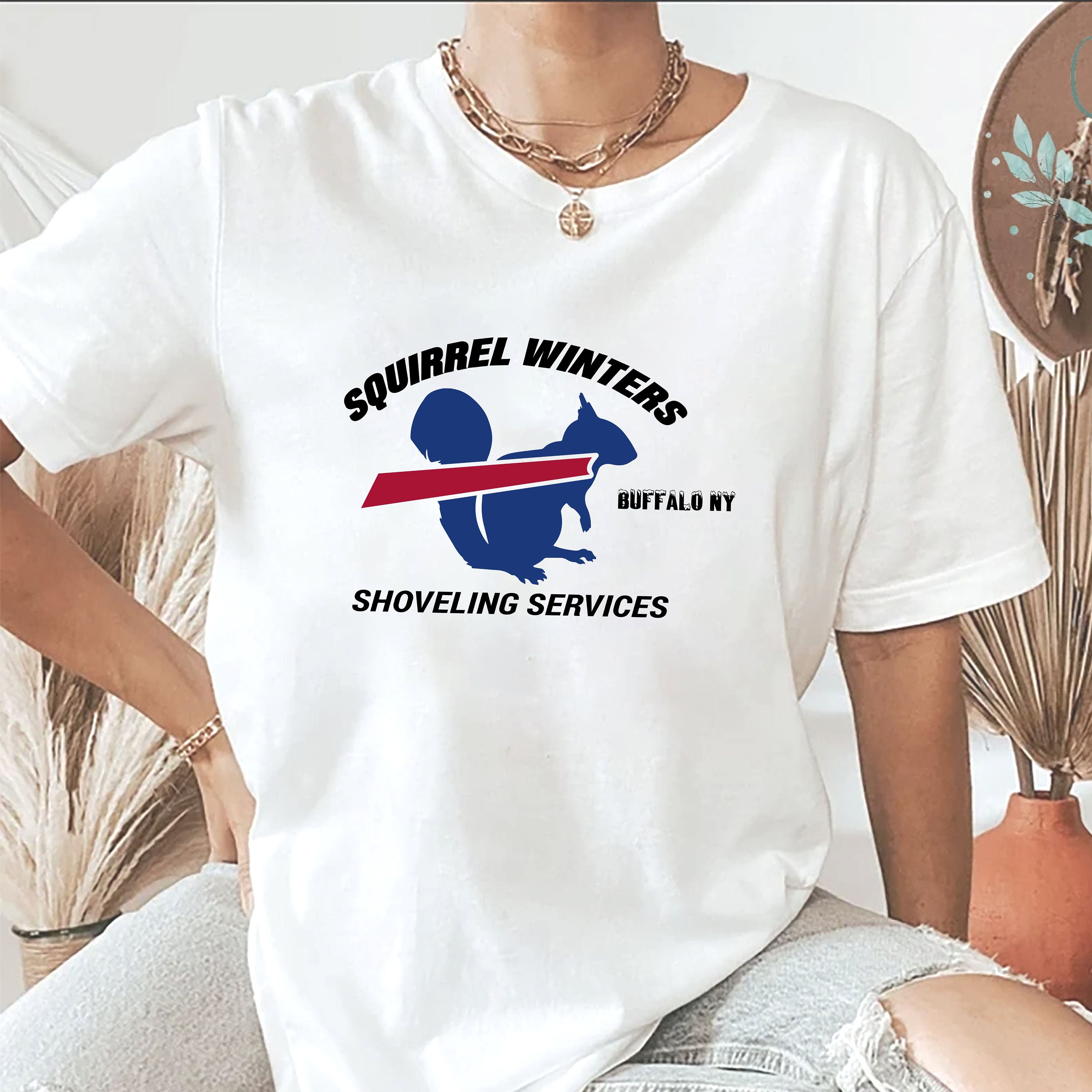 Squirrel Winters Shirt Official The Bills Legend T-shirt