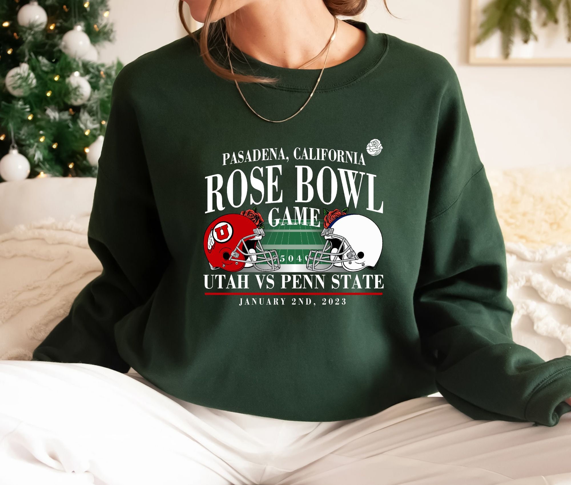 Discover Penn State 2023 Rose Football Bowl Shirt Lions Vs Utah Utes Sweatshirt