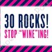 INSTANT DOWNLOAD Printable 30th Birthday Sign 8x10 30 Rocks Stop ...