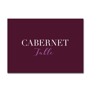 DOWNLOAD INSTANTÂNEO - Placas de mesa de vinho para impressão (10 designs) - 5x7 - Casamento em vinícola - Amor e vinho