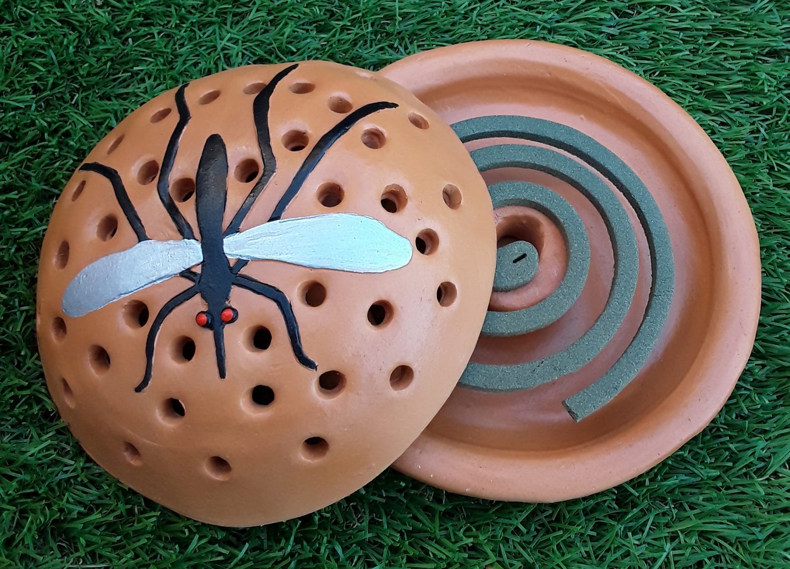 Mosquito Coil Holder Mosquito / Mozzie Coil Holder Handmade Etsy Israel
