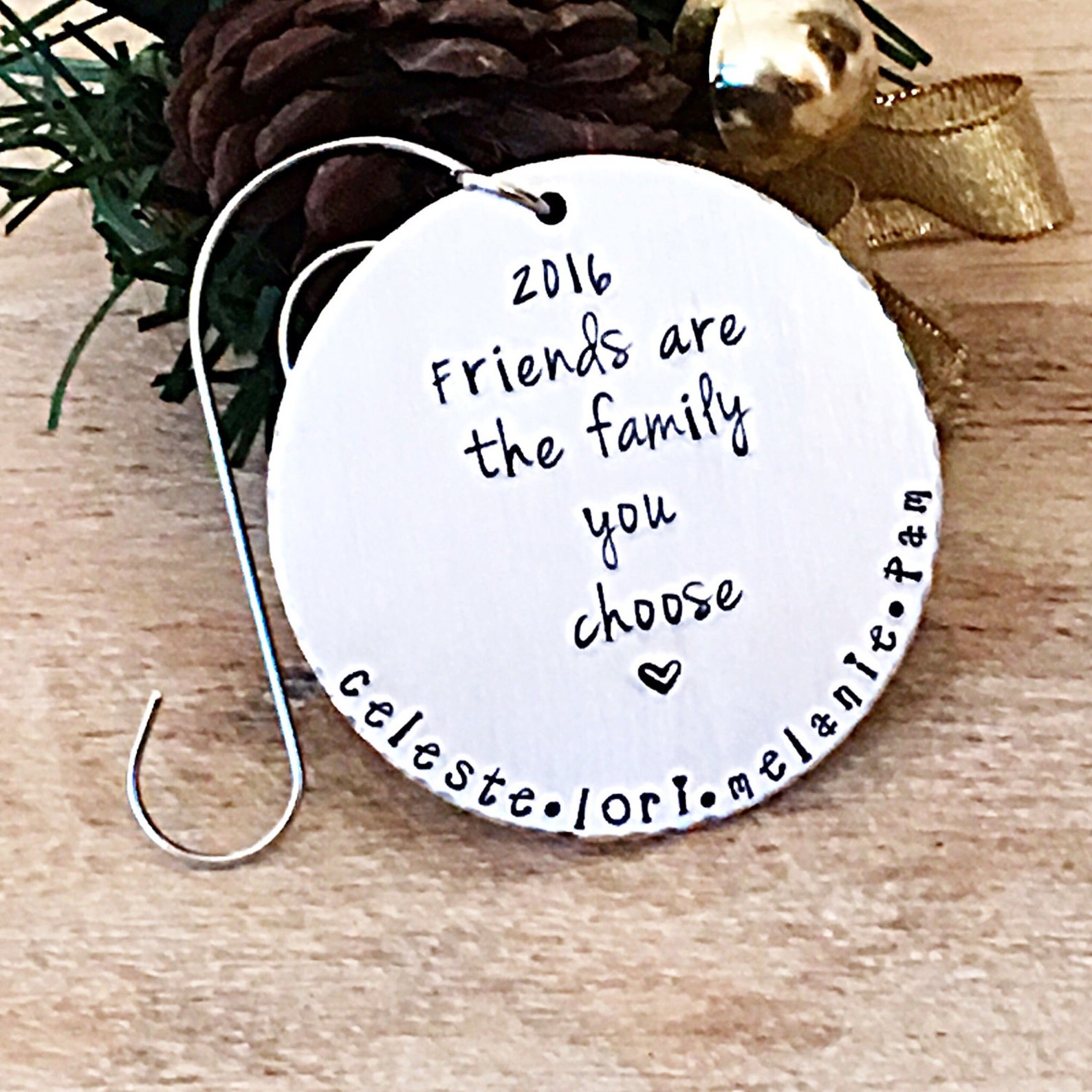 Christmas Ornament for Friends Best Friend Ornament Etsy