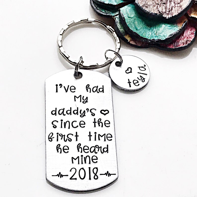 daddy daughter keychains