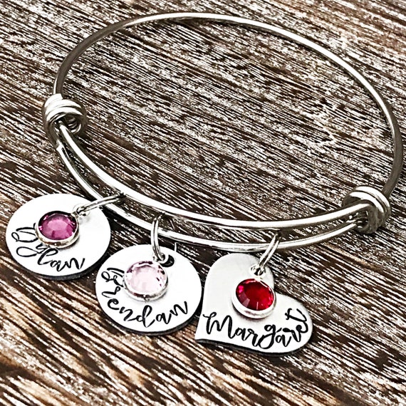 mother in law charm bracelet