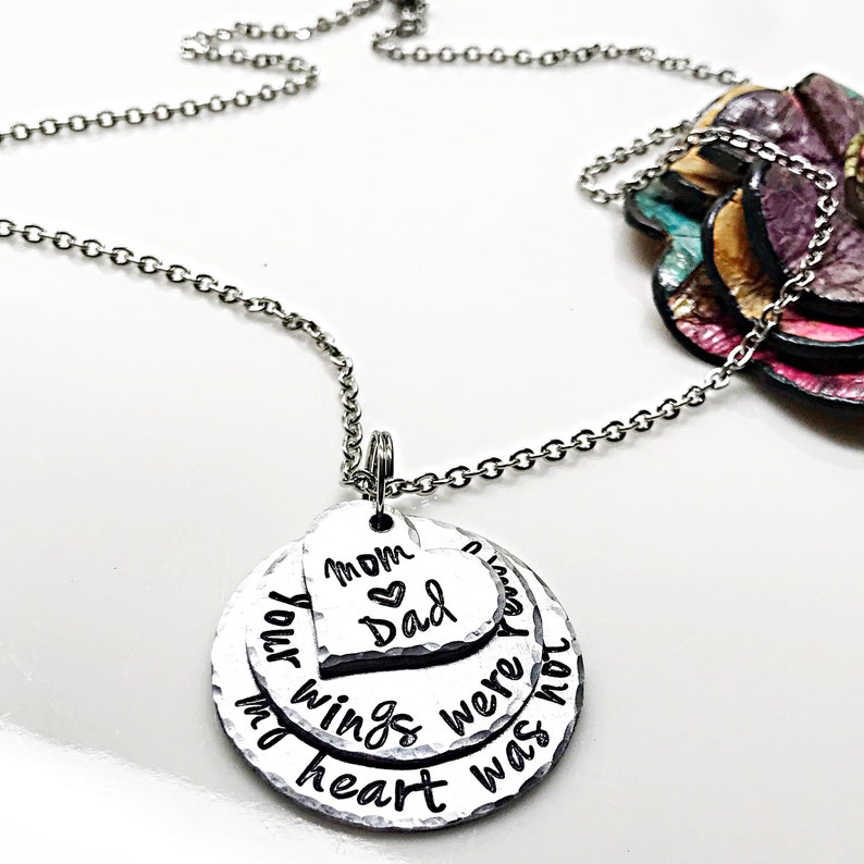 Loss of Parent Gifts Bereavement Jewelry for Daughter Parent Etsy