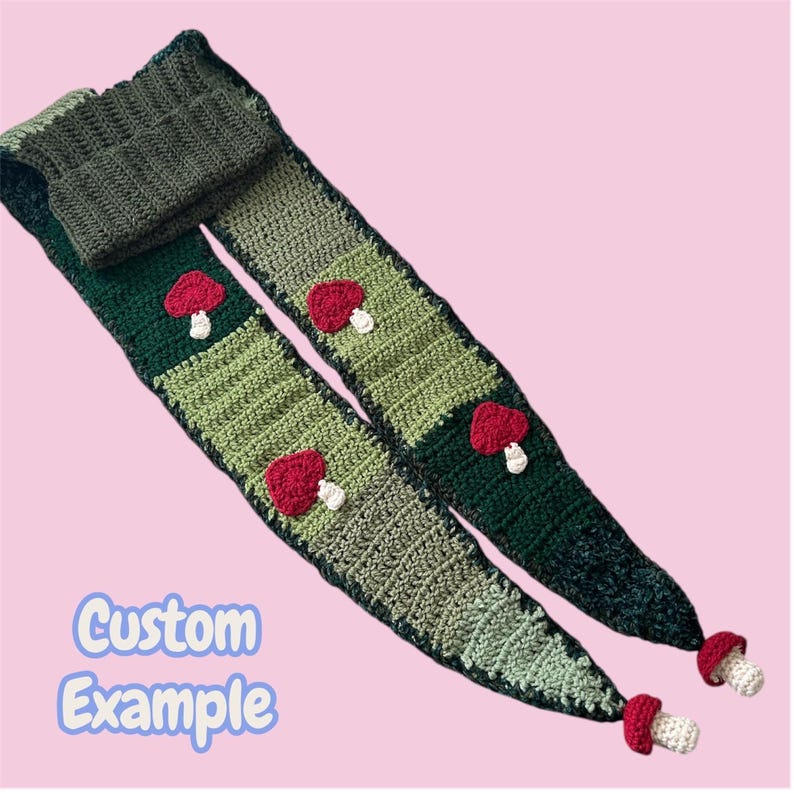 Crochet Jester Hat: Acrylic Yarn Beanie - Fizzarolli Inspired image 9