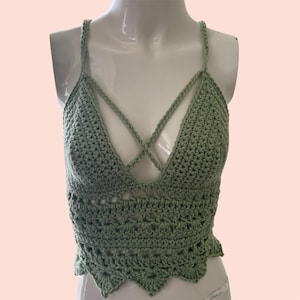 Luna Top -Häkeltop - Crop Top - Häkelkleidung