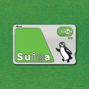 Suica Card Enamel Pin