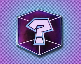 Mario Kart Mystery Box 1.5" Hard Enamel Pin