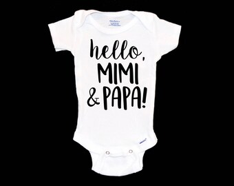 So Relative Unisex Baby I Get My Good Looks From My Mimi T-Shirt Romper